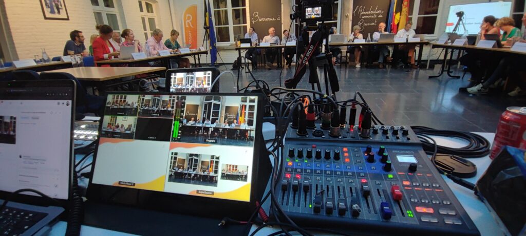 streaming video conseil communal